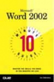 10 Minute Guide To Microsoft Word 2002, Adobe Reaeer