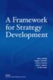 A Framework For Strategy Development