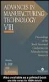 Advances In Manufacturing Technology Viii