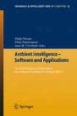 Ambient Intelligence: Software And Applications