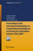 Computational Intelligence In Security For Information Systems (cisis'08)