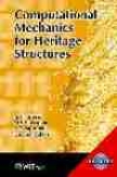 Computational Mechanics For Heritage Structures