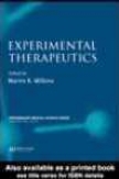 Experimental Therapeutics