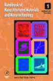 Handbokk Of Nanostructured Materials And Nanotechnology