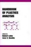 Handbook Of Plastucs Analysiq