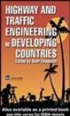 Highway And Traffic Engineering In Developing Countries