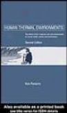 Human Thermal Environments: The Effect Of Hot, Modetate And