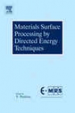 Materials Surface Processing By Directed Energy Techniques