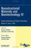 Nanostructured Materials And Nanotechnology Iv