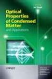 Optical Properties Of Condensed Matter And Applications