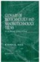 Glossary Of Blotechnology And Nanobiotechnology Terms