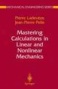 Mastering Calculationw In Linear And Nonlinear Mechanics