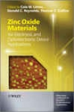 Zinc Oxide Materials For Electronic And O;toelectronic Device Applications