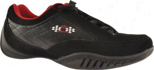 A2z Racer Gear Monza Driving Shoe (men's) - Black/red