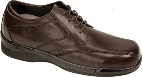 Aetrex Ambulator Biomechanical Stitched Oxford (men's) - Brown Leather