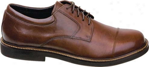 Aetrex Lt610 Oxford (men's) - Brown Leather