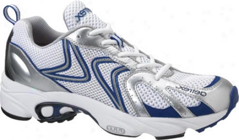 Aetrex Zoom Runner (men's) - White/silver