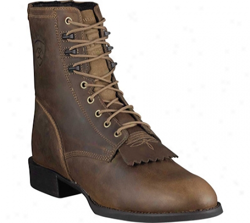 Ariat Heritage Lacer (men's) - Distressed Brown Full Grain Leather