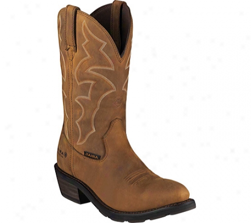 Ariat Ironside H2o (men's) - Dusted Brown Waterproof Full Grain Leather