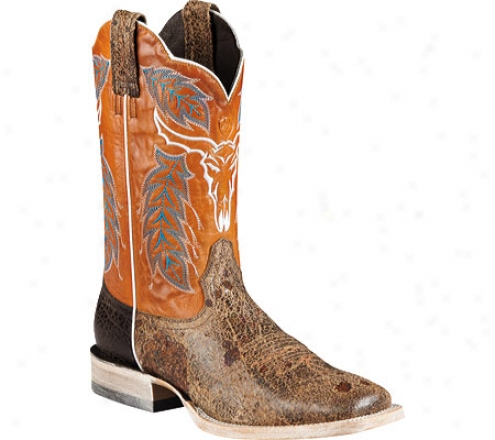 Ariat Outlaw (men's) - Punchy Tan/wildfire Orange Full Grain Leather