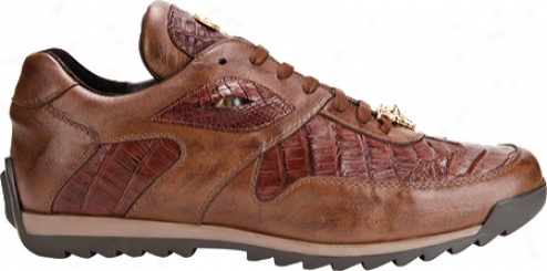 Belvedere Ferro (men's) - Cognac Caiman/calf