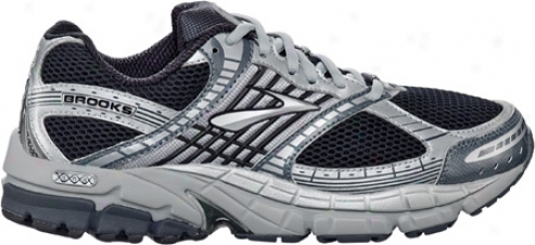 Brooks Beaqt (men's) - Anthracite/white/black/silver