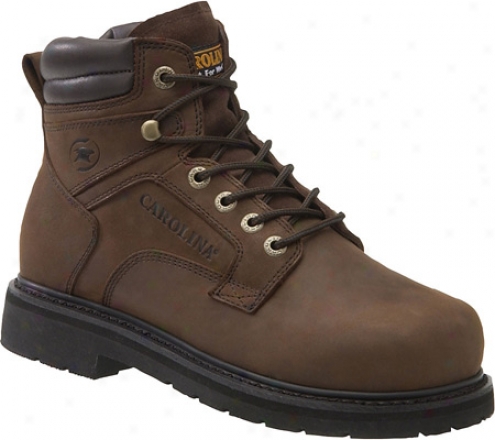 Carolina Internal Metguard Boot 6 (men's) - Dark Brown Leather