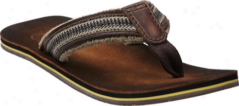 Clarks Cayo (men's) - Brown /green Textile