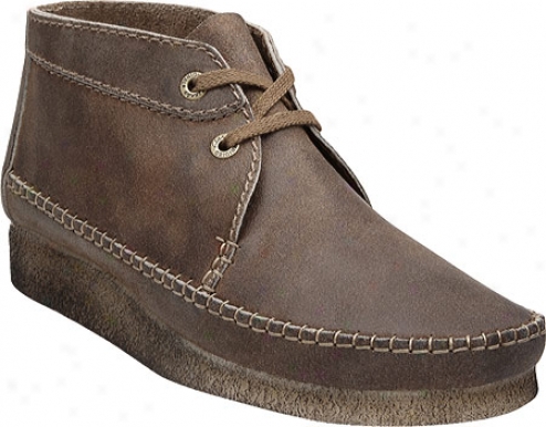 Clarks Weaver Boot (mwn's) - Taupe Distressed