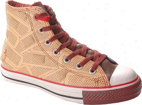 Converse (prodvt) Red Chuck Taylor Altogether Star Drx Hi Top - Brown/black Leather