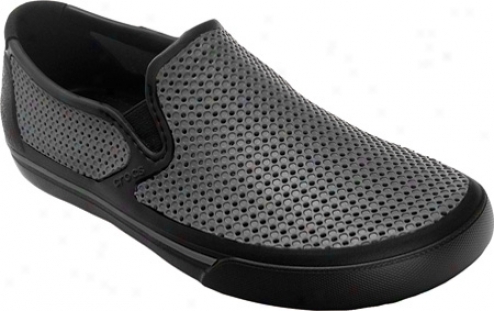 Crocs Crosmesh Summer Shoe (men's) - Black/charcoal