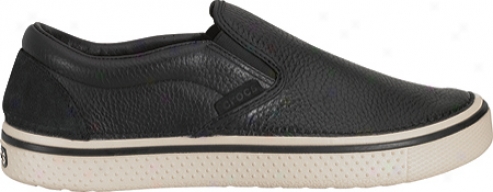 Crovs Hover Slip On Leather (men's) - Black/stucco