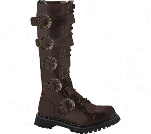 Demonia Steam 20 (men's) - Brown Leather