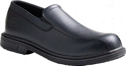 Dickies Ciyy Slip-on (men's) - Black Smooth Leather