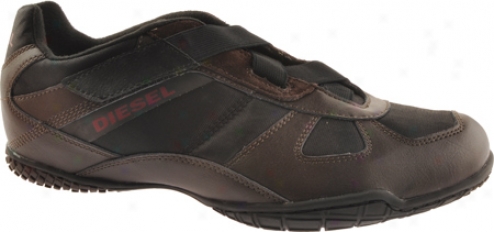 Diesel Nicy (men's) - Black/coffee Bean/brick Red