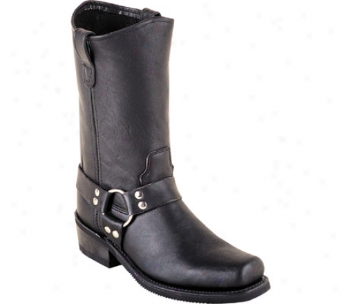 "double H 10"" Harness Boot Steel Toe (men's) - Black"