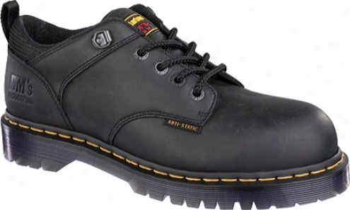 Dr. Martens Ashridge Ns 5 Tie Shoe - Black Industrial Greasy