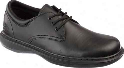 Dr. Martens Eton 3 Eye Shoe (men's) - Black Industrial Full Grain