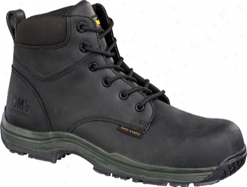 Dr. Martens Falcon St 6 Eye Boot (men's) - Black Industrial Greasy