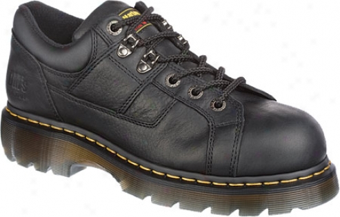Dr. Martens Heritage Gunby St 6 Tie Lace To Toe Shoe - Black Industrial Grizzly