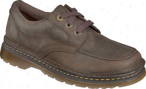 Dr. Martens Maddock 3-eye Mocc-toe Shoe (men's) - Brown Old Harness