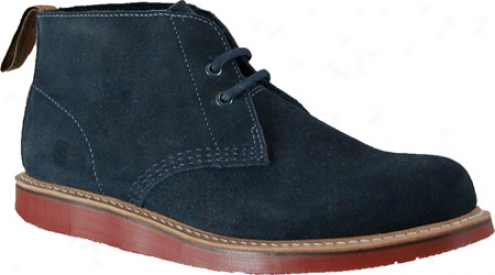 Dr. Martens Manton Desert Boot (men's) - Dark Blue Hi Suede Wp