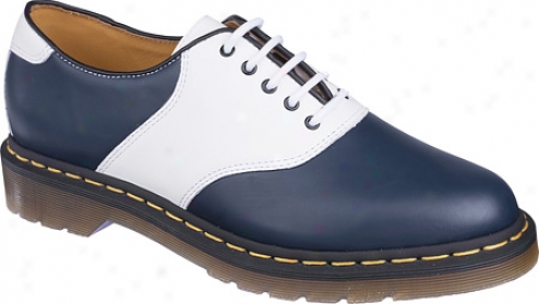 Dr. Martens Rafi Saddle Shoe - Navy/white Smooth