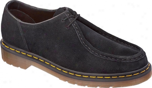 Dr. Martens Redford Bellows Shoe (men's) - Black Hi Suede Wp