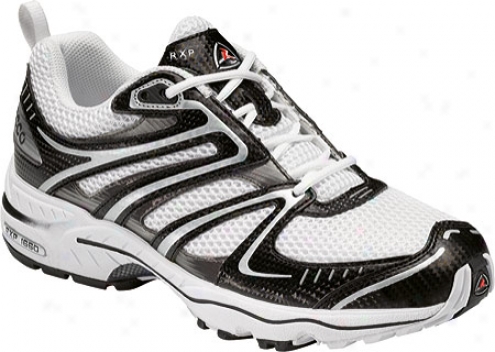 Ecco Rxp 1660 (men's) - Black/white/black Synthetic/textile/tpu