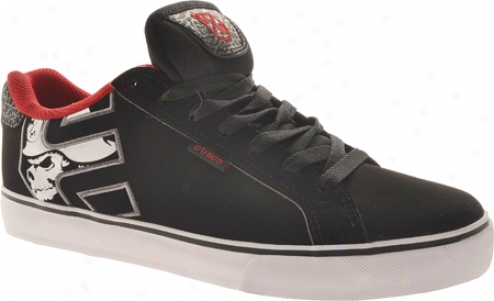 Etnies Fader Vulc (men's) - Black/white/red