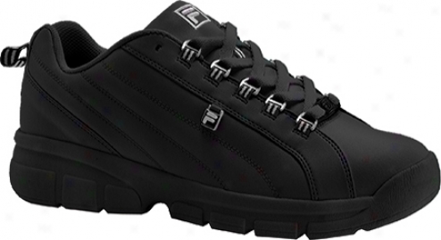 Fila Exchange 2k10 (men's)-  Black/metallic Silver