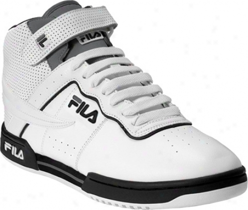 Fila F13 Sle (men's) - White/black/pewter