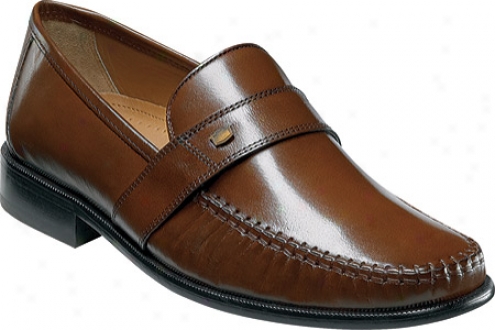 Florsheim Jemison (men's) - Cognac Buffalo Leather