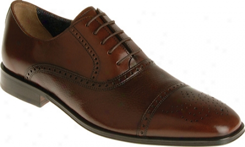 Florsheim Otavio (men's) - Cognac Deerskin/calf Leather